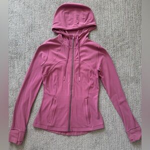 Lululemon Pink Hooded Define Jacket